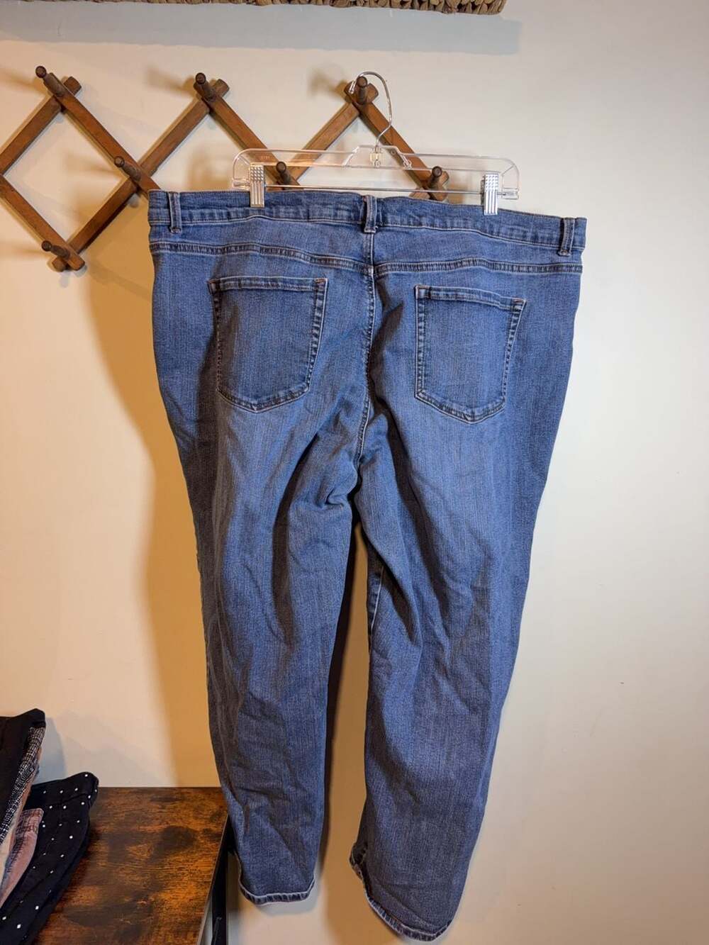 Gloria Vanderbilt Amanda High Rise Straight Leg Jeans Size 22W Short - Picture 3 of 5
